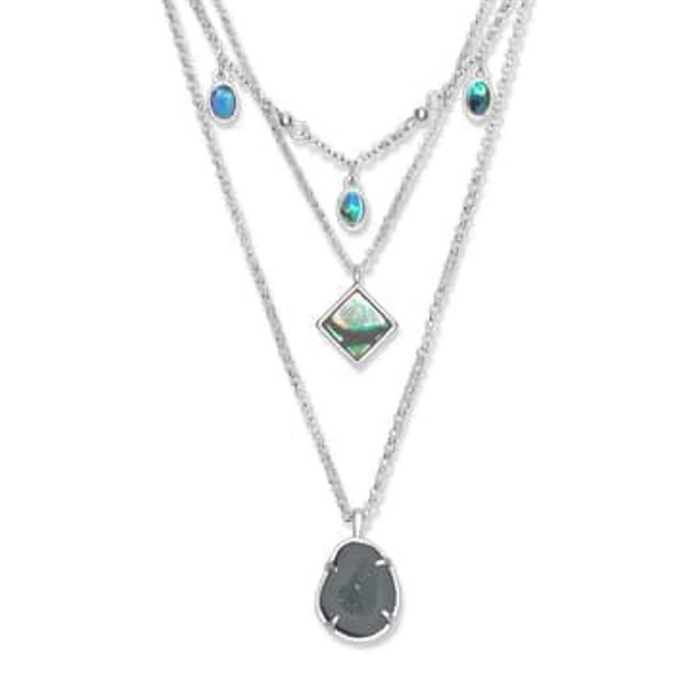 NWT Lucky Brand three layer necklace